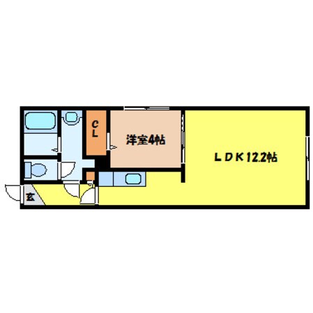 幌平橋駅 徒歩12分 1階の物件間取画像